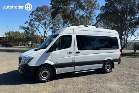 White 2015 Mercedes-Benz Sprinter Van 316Cdi Lwb Hi Roof