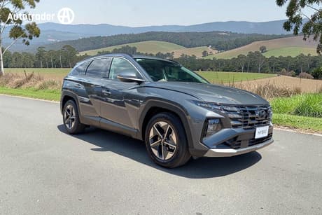 Grey 2026 Hyundai Tucson Wagon Elite Hybrid (Awd)