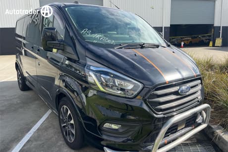 Black 2020 Ford Transit Custom Van 320L Sport Dciv (Lwb)