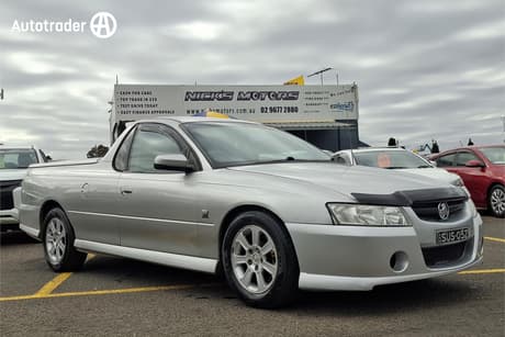 Silver 2005 Holden UTE Ute Tray S R