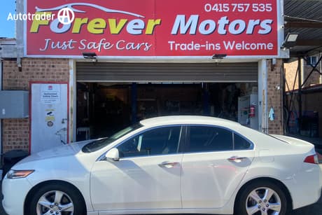 White 2010 Honda Accord Euro Sedan Euro