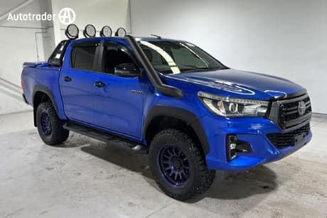 Blue 2018 Toyota Hilux Double Cab Pick Up Rogue (4X4)