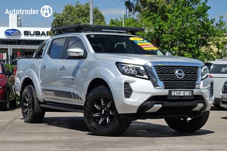 Silver 2021 Nissan Navara Dual Cab Pick-up St (4X4)