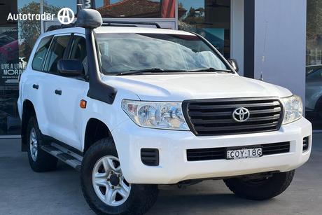 White 2013 Toyota Landcruiser Wagon Gx (4X4)