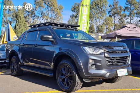 Grey 2023 Isuzu D-MAX Crew Cab Utility X-Terrain (4X4)