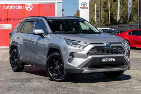 Silver 2019 Toyota RAV4 Wagon Cruiser 2Wd Hybrid