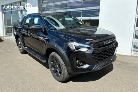 Black 2026 Isuzu D-MAX Crew Cab Utility X-Terrain (4X4)