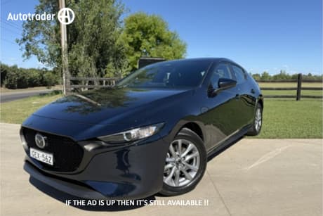 Blue 2025 Mazda 3 Hatchback G20 Pure