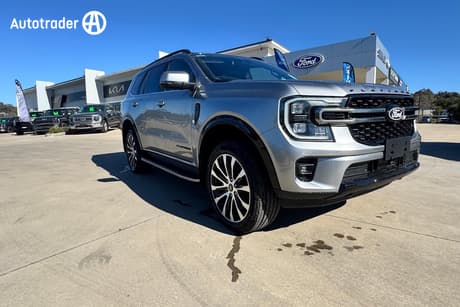 Silver 2026 Ford Everest Wagon Platinum (4Wd)