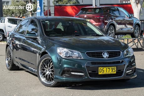 Green 2013 Holden Commodore Sedan Sv6