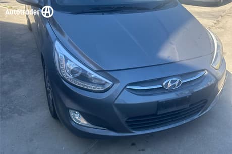 Silver 2016 Hyundai Accent Hatchback Sr