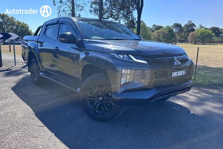 Black 2023 Mitsubishi Triton Double Cab Pick Up Gsr (4X4)