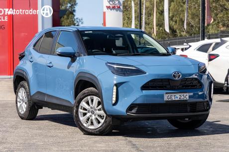 Blue 2024 Toyota Yaris Cross Wagon Gxl Hybrid (Awd)