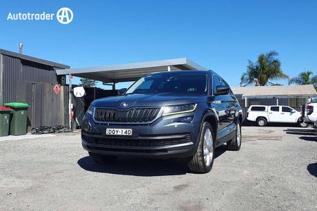 Grey 2017 Skoda Kodiaq Wagon 132 Tsi (4X4)