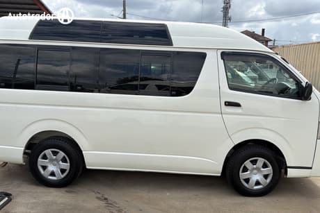 White 2011 Toyota HiAce Camper Commercial