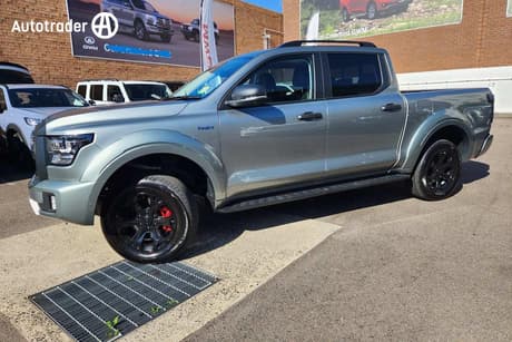 Silver 2026 GWM Cannon Alpha Dual Cab Utility Ultra Phev (4X4)