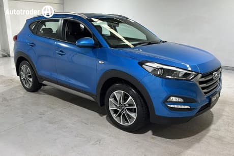 Blue 2017 Hyundai Tucson Wagon Active X (Fwd)