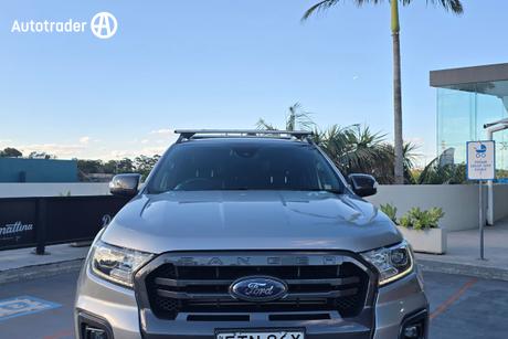 Silver 2022 Ford Ranger Double Cab Pick Up Wildtrak 2.0 (4X4)