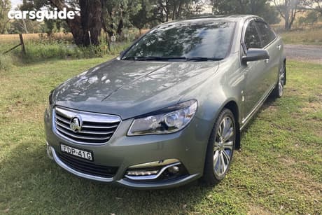 Grey 2014 Holden Calais Sedan V
