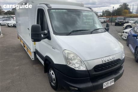White 2012 Iveco Daily Ute Tray 45C17