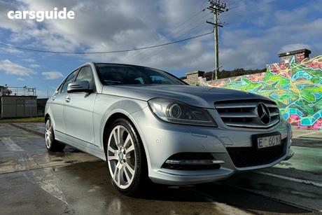 Silver 2012 Mercedes-Benz C250 Sedan Cdi Avantgarde Be