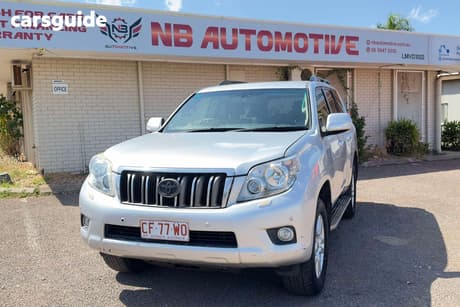 Silver 2010 Toyota Landcruiser Prado Wagon Vx (4X4)