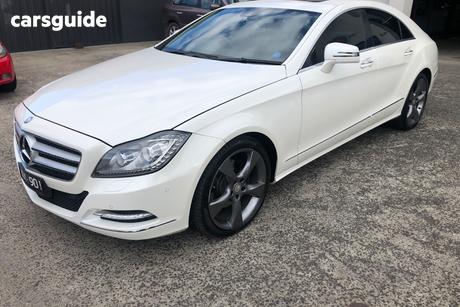 White 2013 Mercedes-Benz CLS250 Coupe Cdi Be