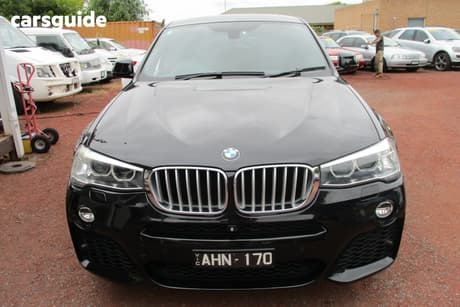 Black 2016 BMW X4 Coupe Xdrive 35D