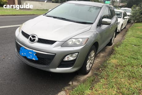 Silver 2010 Mazda CX-7 Wagon Classic (Fwd)