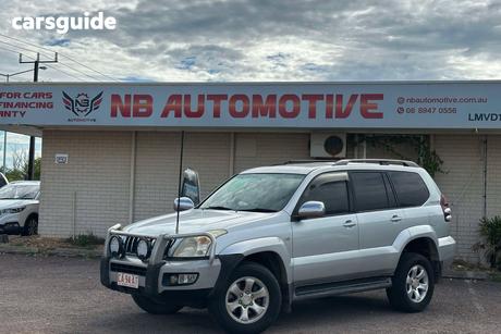Silver 2005 Toyota Landcruiser Prado Wagon Grande (4X4)