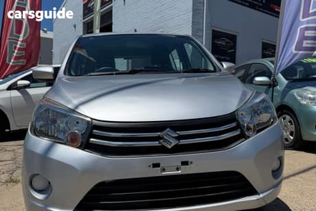 Silver 2015 Suzuki Celerio Hatchback