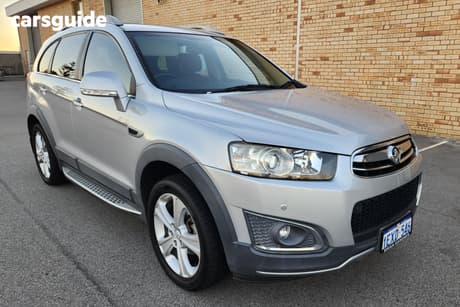Silver 2015 Holden Captiva Wagon 7 Ltz (4X4)