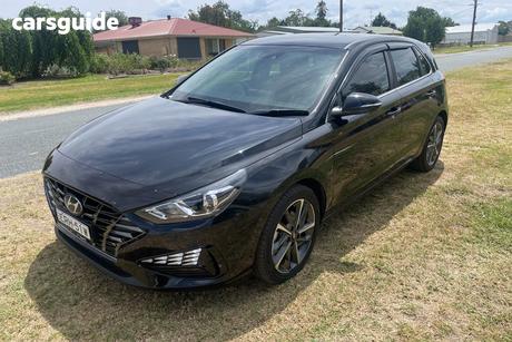 Black 2022 Hyundai I30 Hatchback Active