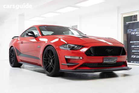 Red 2021 Ford Mustang Fastback Gt 5.0 V8