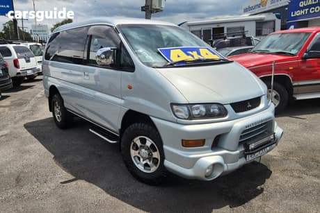 Silver 2002 Mitsubishi Delica Commercial