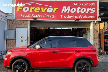 Red 2017 Suzuki Vitara Wagon S Turbo (Fwd)