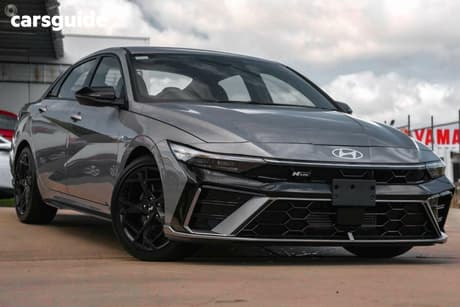 Silver 2025 Hyundai I30 Sedan N Line