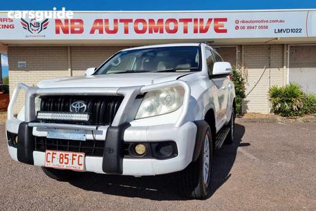 White 2011 Toyota Landcruiser Prado Wagon Gx (4X4)