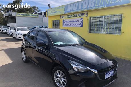 Black 2014 Mazda 2 Hatchback Maxx