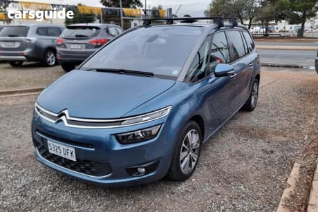 Blue 2016 Citroen Grand C4 Picasso Wagon Intensive 110 Hdi
