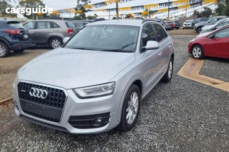 Silver 2012 Audi Q3 Wagon 2.0 Tfsi Quattro (125Kw)