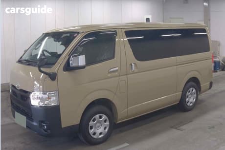 Beige 2025 Toyota HiAce Commercial LWB GL