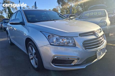 Silver 2016 Holden Cruze Sedan Z-Series