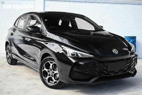 Black 2024 MG MG3 Hatchback Excite