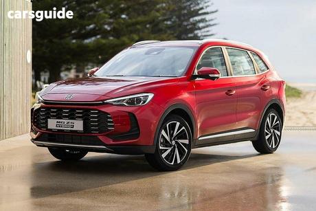 Red 2024 MG ZS Wagon Essence Hybrid+