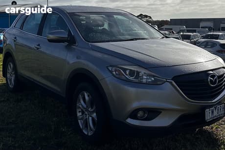 Silver 2015 Mazda CX-9 Wagon Classic (Fwd)