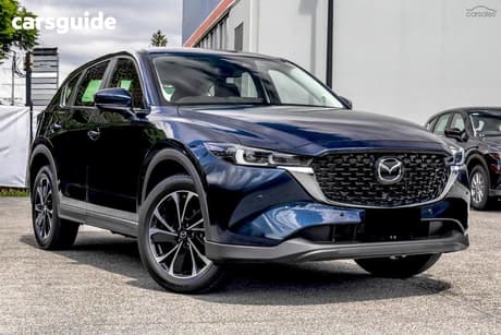 Blue 2025 Mazda CX-5 Wagon G25 Touring (Awd)