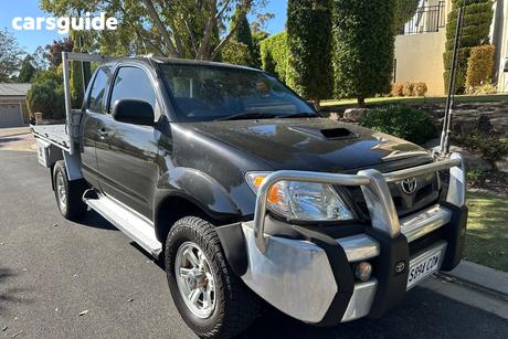 Black 2005 Toyota Hilux Cab Chassis Sr (4X4)