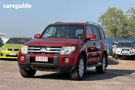 Red 2007 Mitsubishi Pajero Wagon Exceed Lwb (4X4)