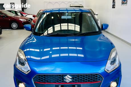 Blue 2017 Suzuki Swift (hybrid) Hatchback Rs